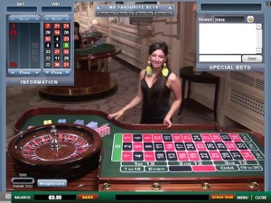 Live dealer roulette 500