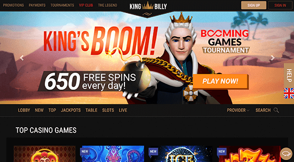 king_billy_casino